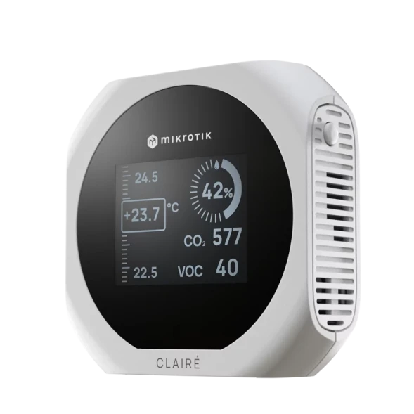 Датчик качества воздуха MikroTik CLAIRE Lite (серый) (IAQM-THC2V-G)