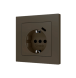 Накладка на USB-розетку Zennio ZS55 ZS55CSC1USM (Мокка)