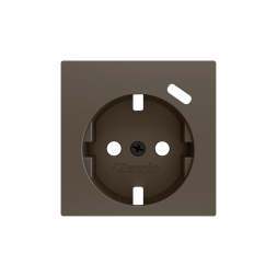 Накладка на USB-розетку Zennio ZS55 ZS55CSC1USM (Мокка)