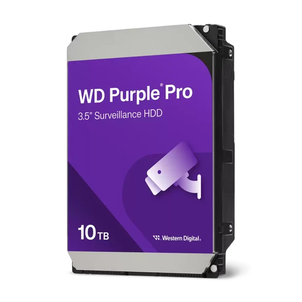 Жесткий диск Western Digital Purple Pro WD101PURP (10 TB, 3.5&quot;, SATA 3.0, для видеонаблюдения)