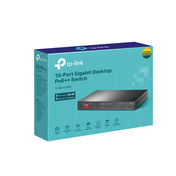 Коммутатор TP-Link TL-SG1210PP