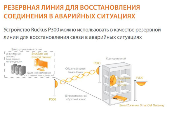 Радиомост Ruckus P300