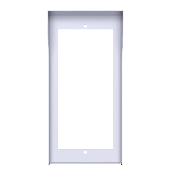 Кронштейн с защитным козырьком Akuvox R20K/R20B In-Wall Mounting Rain Cover Silver