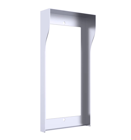 Кронштейн с защитным козырьком Akuvox R20K/R20B In-Wall Mounting Rain Cover Silver