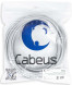 Кабель Cabeus UTP-4P-Cat.6-SOLID-GY-20 (7178c-8) (U/UTP, CAT.6, PVC, 20 м, серый)