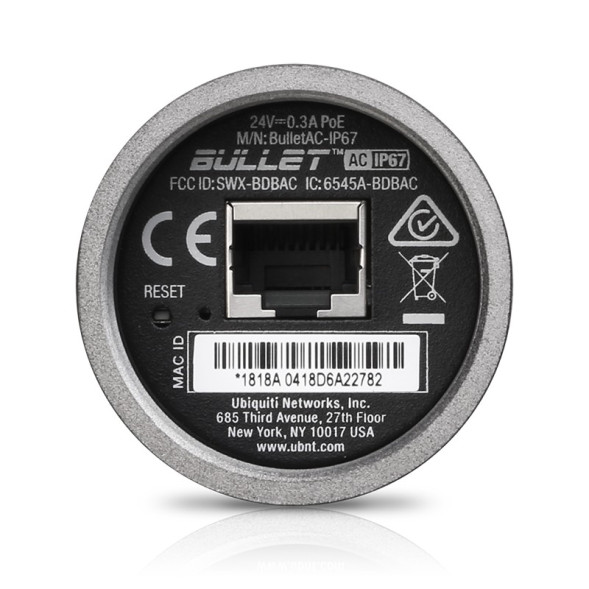Точка доступа Ubiquiti Bullet 5AC IP67