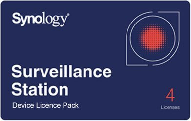 Лицензия Synology Surveillance Station Device License Pack 4