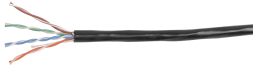 Кабель ITK BC3-C5E04-139-305-G (U/UTP, CAT.5E, PE, 305 м, черный)