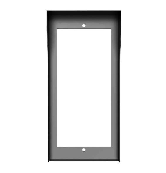 Кронштейн с защитным козырьком Akuvox R20K/R20B In-Wall Mounting Rain Cover Black