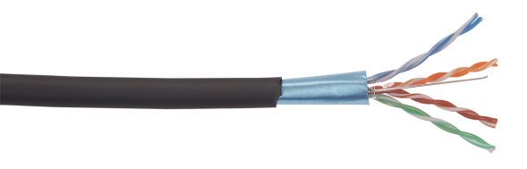 Кабель ITK BC3-C5E04-339-305-G (F/UTP, CAT.5E, PE, 305 м, черный)