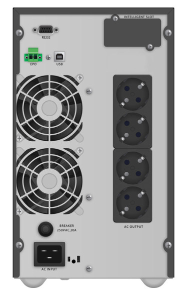 ИБП Ippon Innova G2 Euro 3000 (1080981) (онлайн, однофазный, 2700 Вт, Tower)