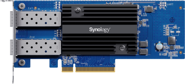 Сетевой адаптер Synology E10G30-F2 (PCIe 3.0 x8, 2 x SFP 10 Gbps)