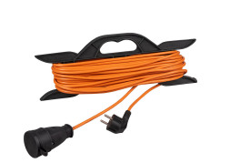 Удлинитель Cabeus EC-F-2.2-G-20 (11798c) (2200 Вт, 20 м, кабель ПВС, на рамке, с заземлением)