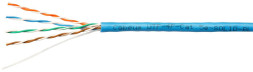Кабель Cabeus UTP-4P-Cat.5e-SOLID-BL-20 (7248c-8) (U/UTP, CAT.5E, PVC, 20 м, синий)