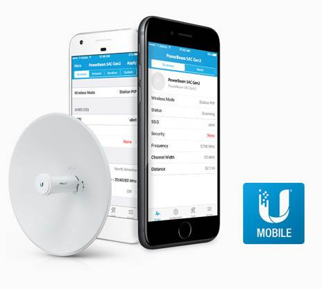 Точка доступа Ubiquiti PowerBeam 5AC Gen 2