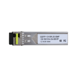 Трансивер Dahua GSFP-1310R-20-SMF (SM, LC, 1550/1310, 1G)