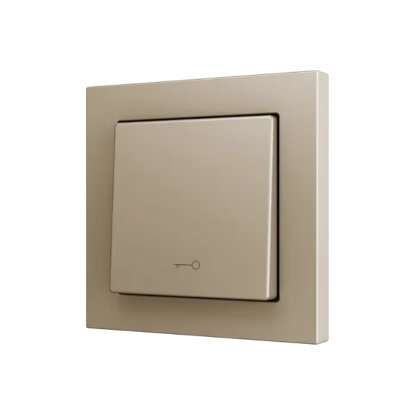 KNX-кнопка Zennio ZS55 ZS551PB1KC (Шампань, Ключ)