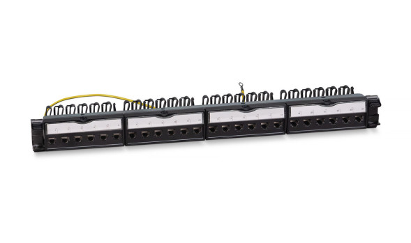 Патч-панель Cabeus PL-24-KJ-RJ45-Cat.6-SH-180T (11833c)