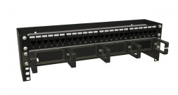 Кронштейн телекоммуникационный Hyperline BW19-3U-110F-RAL9005
