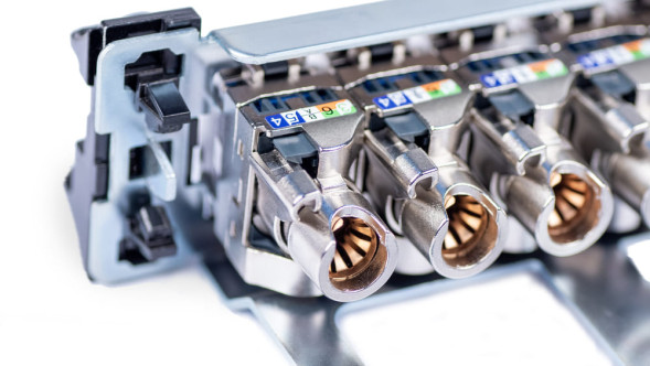 Патч-панель Cabeus PL-24-KJ-RJ45-Cat.6A-SH-180T (11834c)