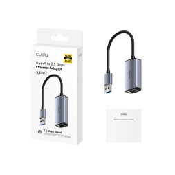 Сетевой адаптер Cudy UE25A (RJ45 2.5 Gbps, USB 3.0 Type A)