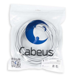 Кабель Cabeus FTP-4P-Cat.6-SOLID-GY-25 (8947c-7) (F/UTP, CAT.6, PVC, 25 м, серый)