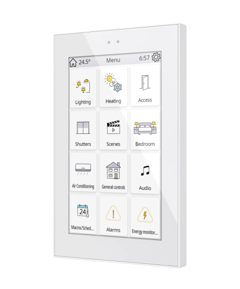 Панель управления Zennio Z50 (ZVIZ50W) (Белый)