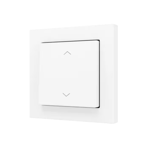 KNX-кнопка Zennio ZS55 ZS551PB2SMW (Матово-белый, Жалюзи)