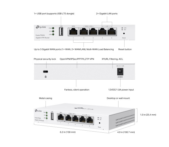 Маршрутизатор TP-Link Festa FR205