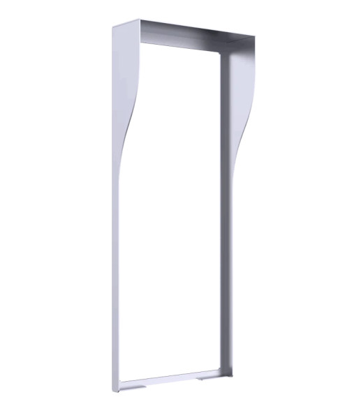 Кронштейн с защитным козырьком Akuvox R29 In-Wall Mounting Rain Cover Silver