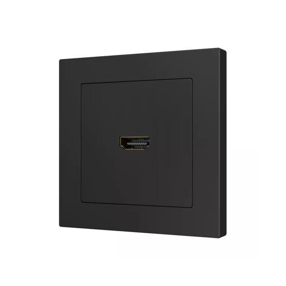 Накладка на HDMI-розетку Zennio ZS55 830002505 (Антрацит)