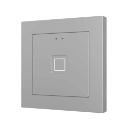 Выключатель Zennio Tecla RGB 55 X1 (ZVITR55X1S) (Серебро)