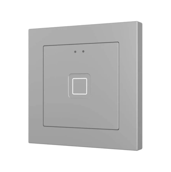 Выключатель Zennio Tecla RGB 55 X1 (ZVITR55X1S) (Серебро)