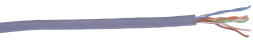 Кабель ITK LC1-C5E04-126 (U/UTP, CAT.5E, LSZH, 305 м, фиолетовый)