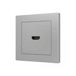 Накладка на HDMI-розетку Zennio ZS55 830002506 (Серебро)
