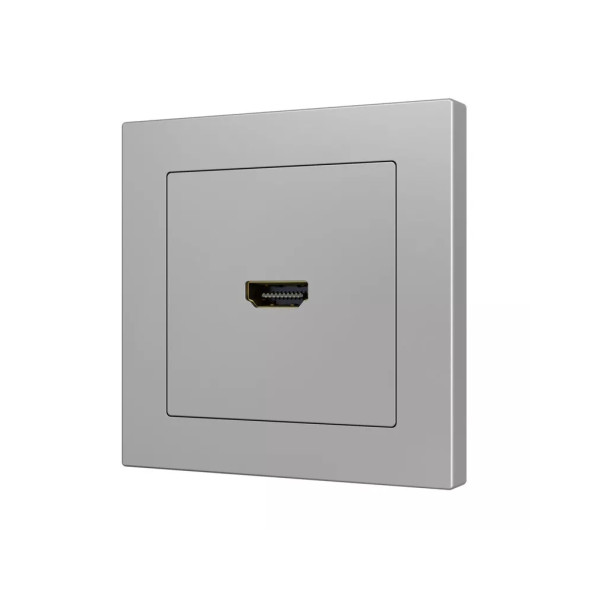 Накладка на HDMI-розетку Zennio ZS55 830002506 (Серебро)