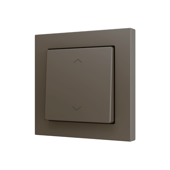 KNX-кнопка Zennio ZS55 ZS551PB2SHM (Мокка, Жалюзи)