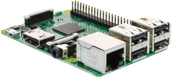 Микрокомпьютер Raspberry Pi 3 Model B (BCM2837 @ 1200 MHz Quad Core / 1 GB RAM)