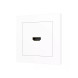 Накладка на HDMI-розетку Zennio ZS55 830002509 (Матово-белый)