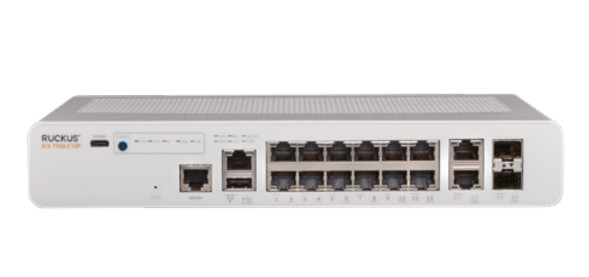 Коммутатор Ruckus ICX7150-C12P-2X10GR-RMT3
