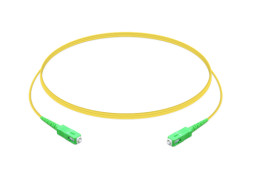 Патч-корд волоконно-оптический Ubiquiti UF-SM-PATCH-APC-APC (SM, SC-SC, 1.5 м, желтый)
