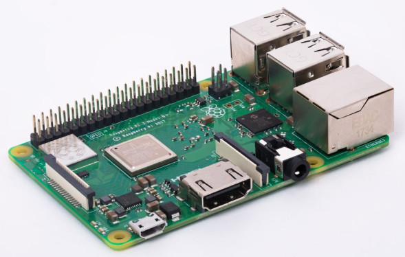 Микрокомпьютер Raspberry Pi 3 Model B+ (BCM2837B0 @ 1400 MHz Quad Core / 1 GB RAM)