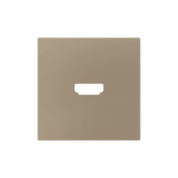 Накладка на HDMI-розетку Zennio ZS55 830002504 (Шампань)