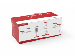 IP-видеодомофон (комплект вызывная панель + монитор) Hikvision DS-KIS603-P(C)