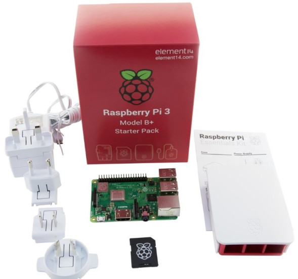 Микрокомпьютер Raspberry Pi 3 Model B+ Starter Pack