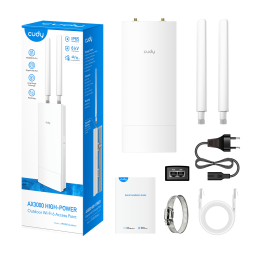 Точка доступа Cudy AP3000 Outdoor (Wi-Fi 6, 2.4 / 5 GHz)